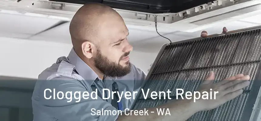 Clogged Dryer Vent Repair Salmon Creek - WA