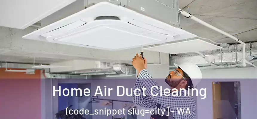  Home Air Duct Cleaning (code_snippet slug=city] - WA